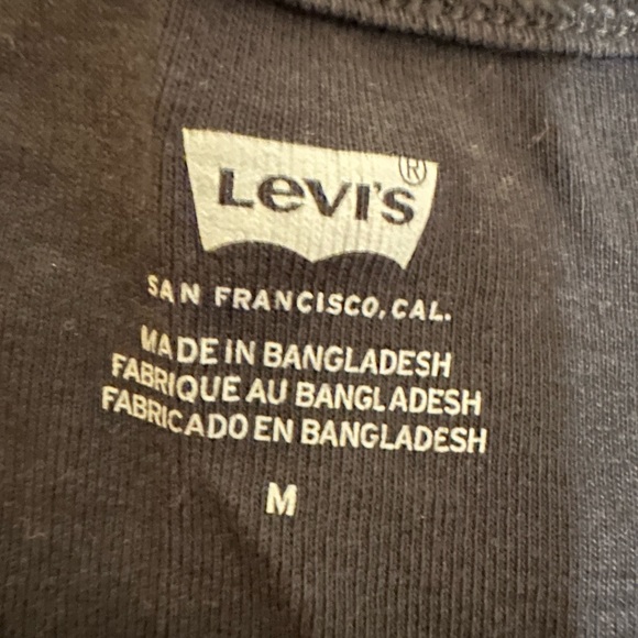 Levi’s black long sleeve graphic tee - Picture 5 of 6